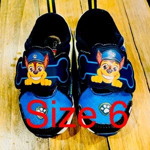 Paw patrol shoes size 6